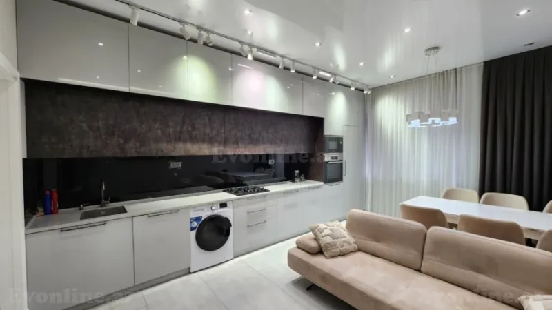 Kirayə verilir 2 otaqlı Mənzil Yeni tikili 80 m² 8 Noyabr m. - şəkil 3