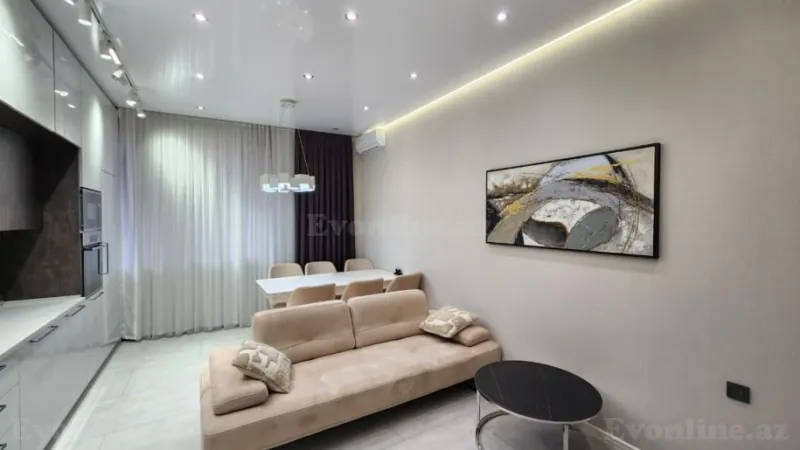 Kirayə verilir 2 otaqlı Mənzil Yeni tikili 80 m² 8 Noyabr m. - şəkil 4
