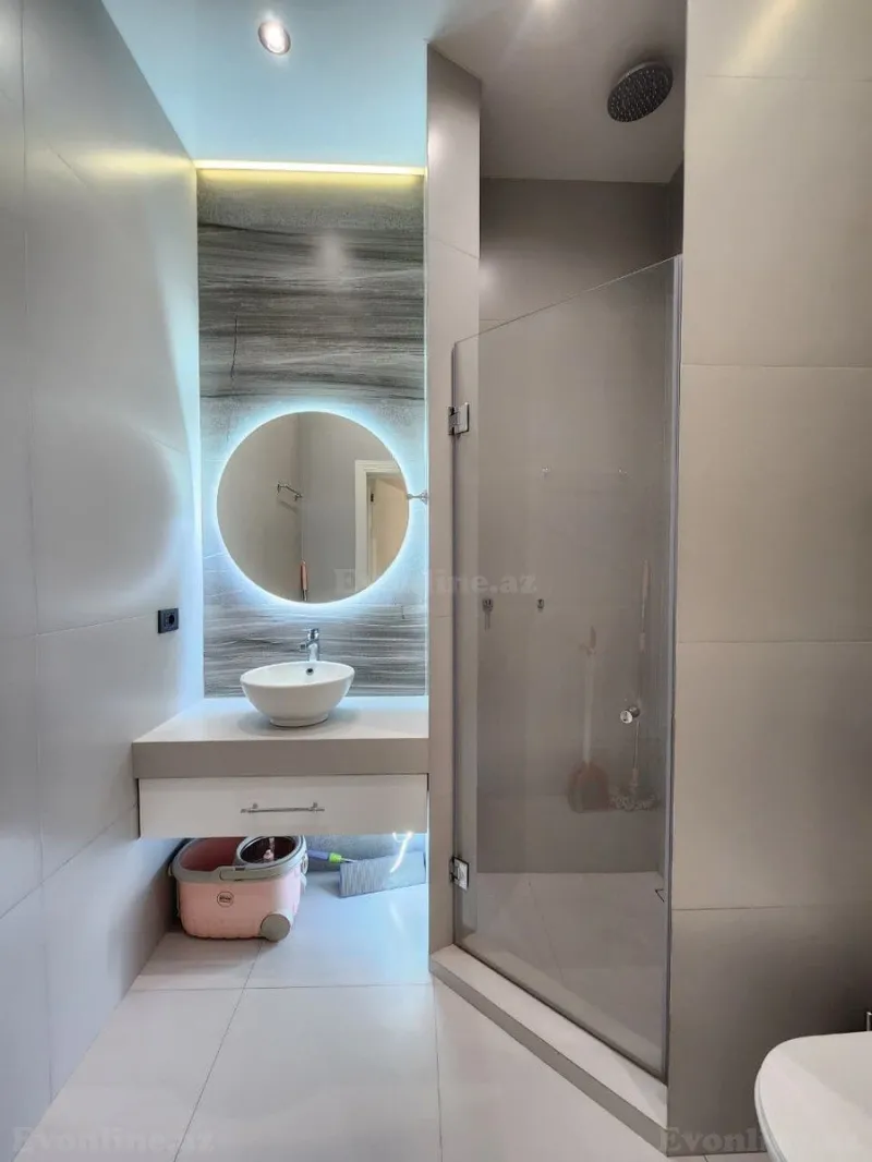 Kirayə verilir 2 otaqlı Mənzil Yeni tikili 80 m² 8 Noyabr m. - şəkil 7