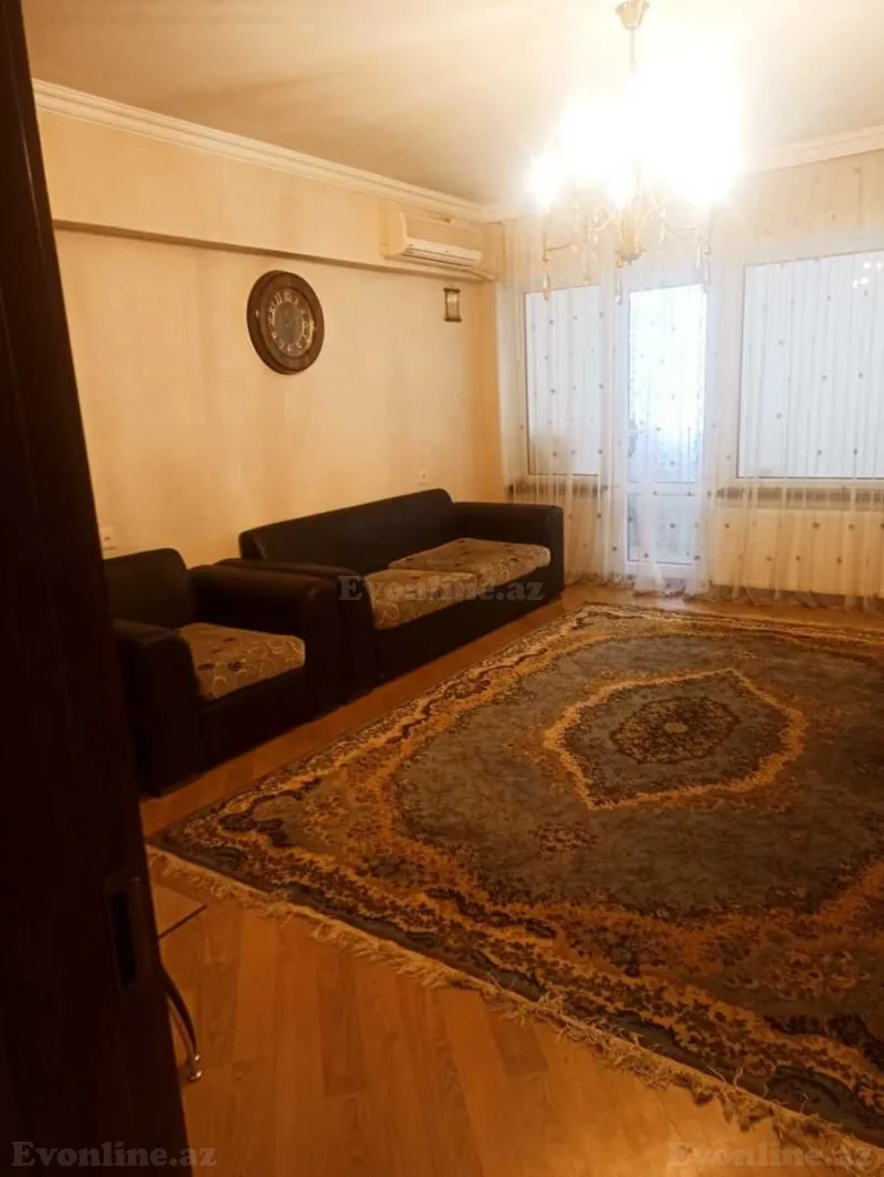 Satılır 4 otaqlı Mənzil Köhnə tikili 120 m² Nəsimi r. - şəkil 3