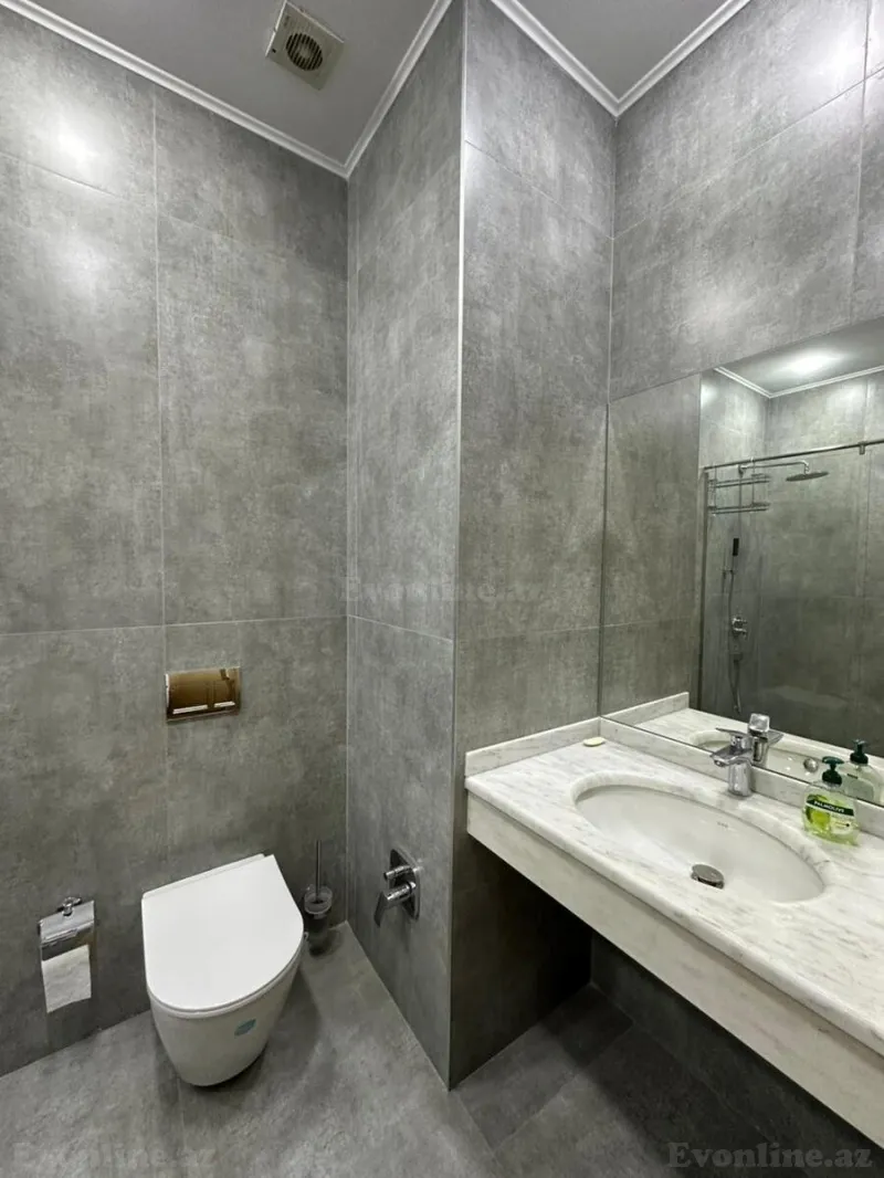 Kirayə verilir 2 otaqlı Mənzil Yeni tikili 65 m² Xətai r. - şəkil 9