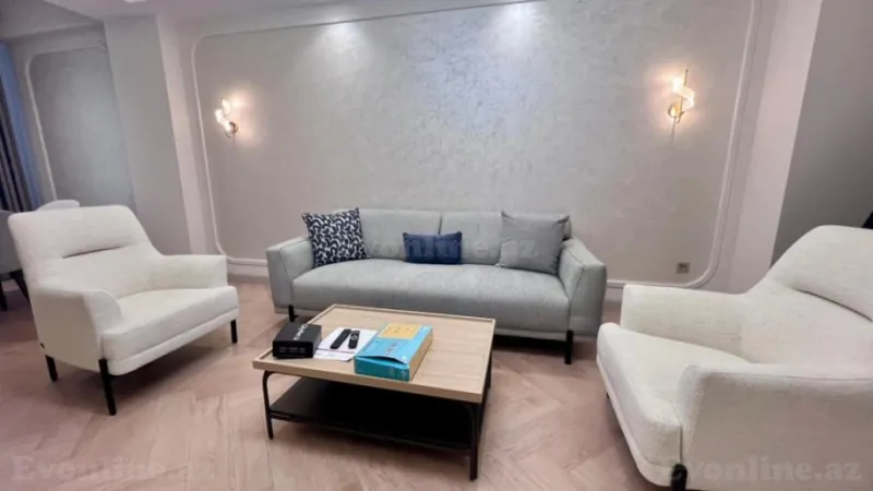 Kirayə verilir 2 otaqlı Mənzil Yeni tikili 70 m² Nəsimi r. - şəkil 2