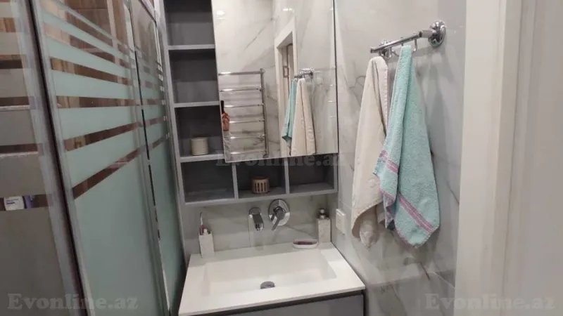 Kirayə verilir 2 otaqlı Mənzil Yeni tikili 75 m² 8 Noyabr m. - şəkil 12