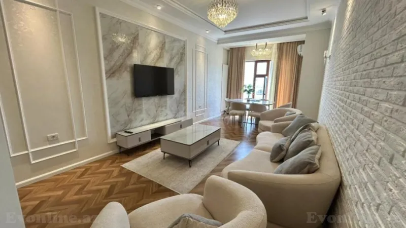 Kirayə verilir 2 otaqlı Mənzil Yeni tikili 75 m² İçərişəhər m. - şəkil 6