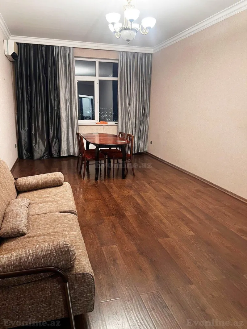 Kirayə verilir 2 otaqlı Mənzil Köhnə tikili 90 m² 9-cu mikrorayon - şəkil 2