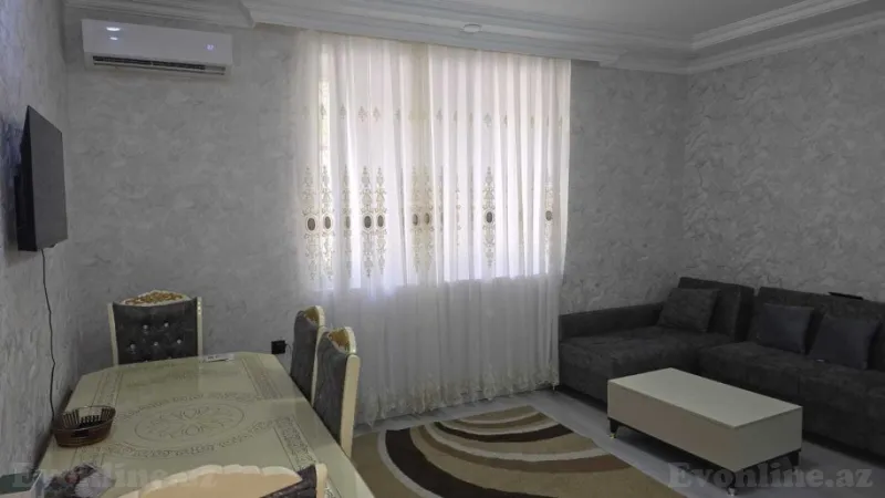 Kirayə verilir 2 otaqlı Mənzil Köhnə tikili 60 m² Nəsimi r. - şəkil 2
