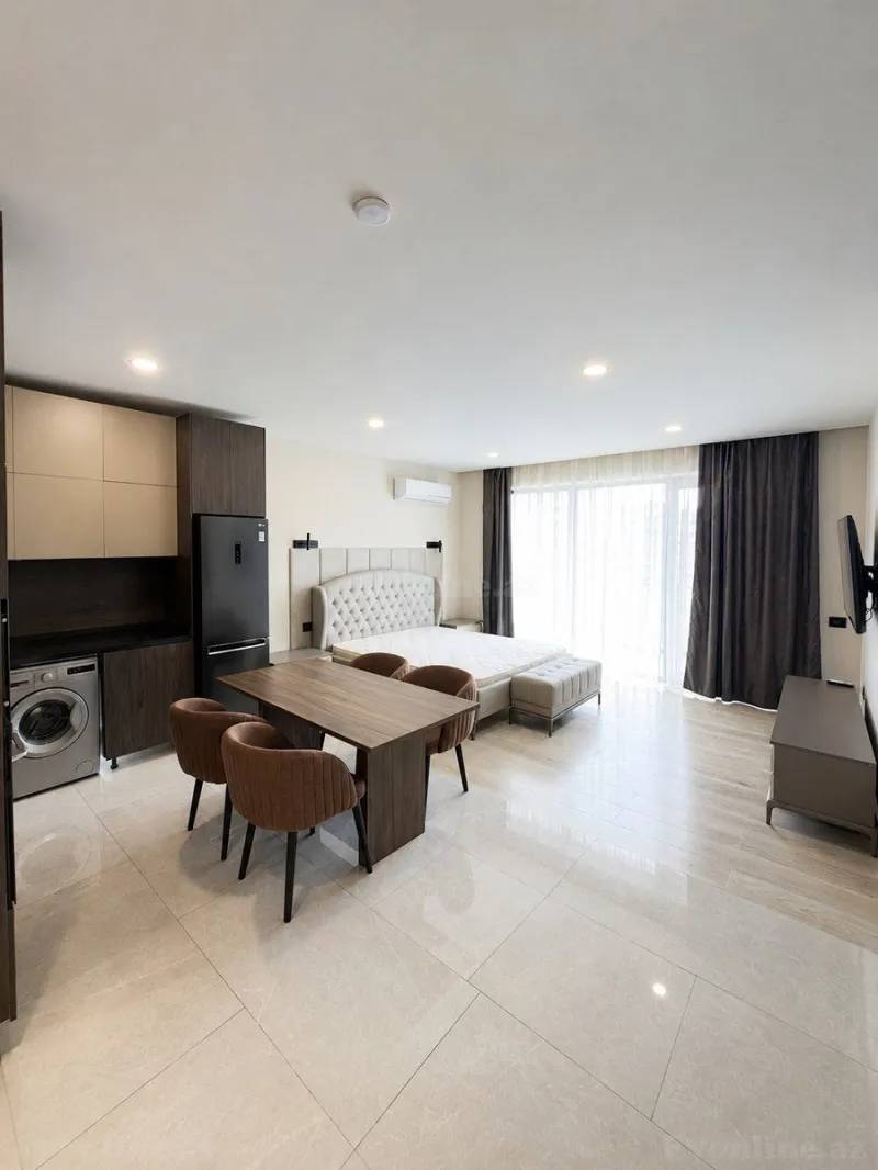 Satılır 1 otaqlı Mənzil Yeni tikili 60 m² Sabunçu r. - şəkil 2