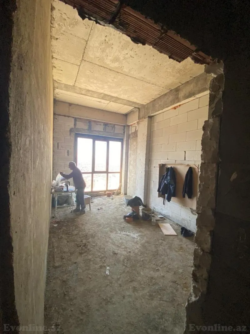 Satılır 3 otaqlı Mənzil Yeni tikili 97.3 m² Həzi Aslanov m. - şəkil 3