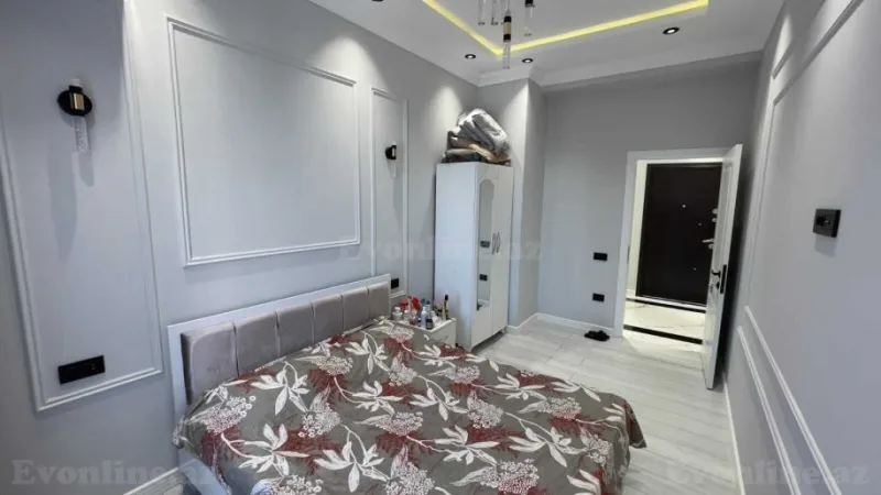 Kirayə verilir 3 otaqlı Mənzil Yeni tikili 80 m² Nəsimi r. - şəkil 3