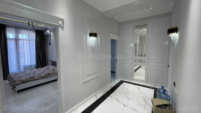 Kirayə verilir 3 otaqlı Mənzil Yeni tikili 80 m² Nəsimi r. - şəkil 7