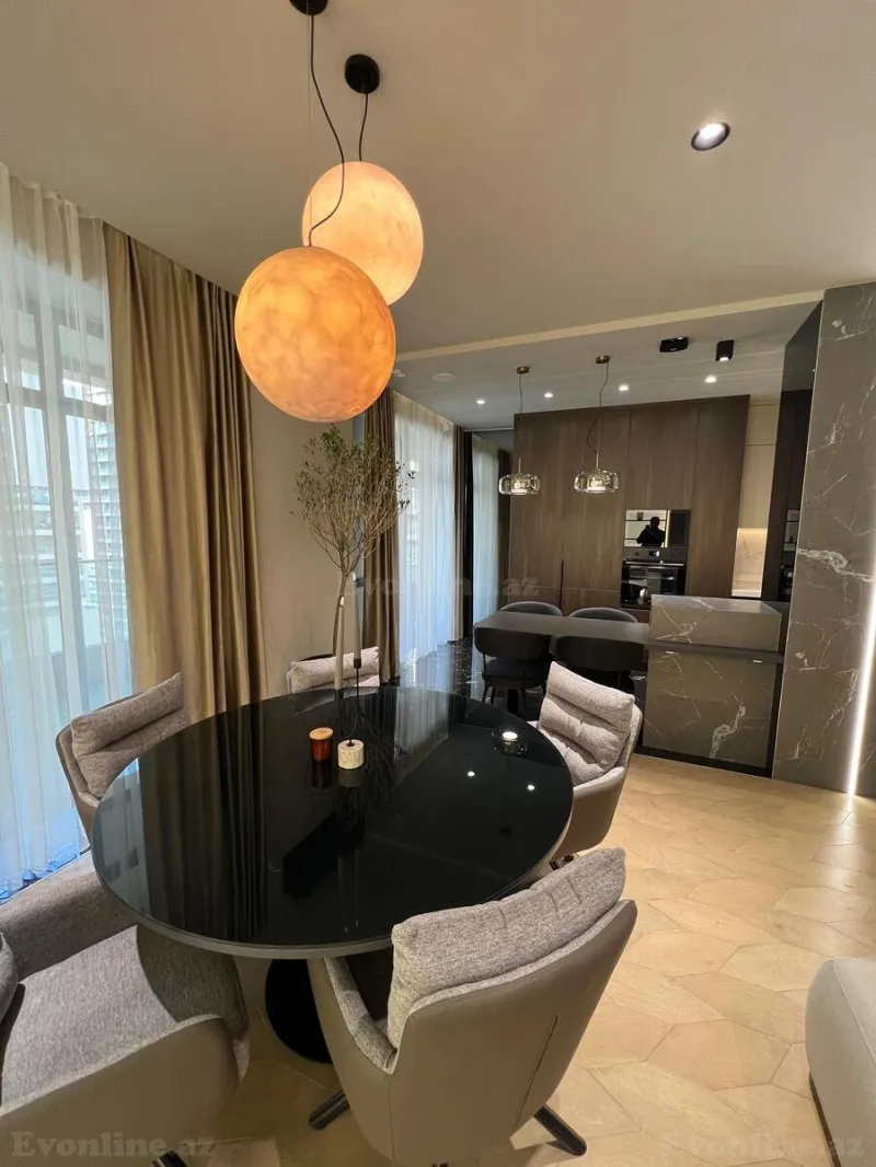 Satılır 3 otaqlı Mənzil Yeni tikili 148 m² 8 Noyabr m. - şəkil 3