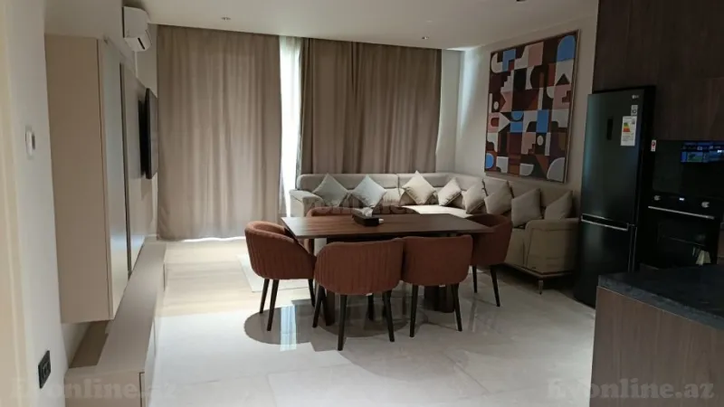 Kirayə verilir 2 otaqlı Mənzil Yeni tikili 97 m² Nardaran - şəkil 2
