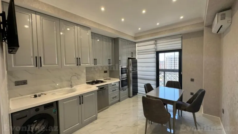 Kirayə verilir 3 otaqlı Mənzil Yeni tikili 115 m² Nəriman Nərimanov m. - şəkil 2