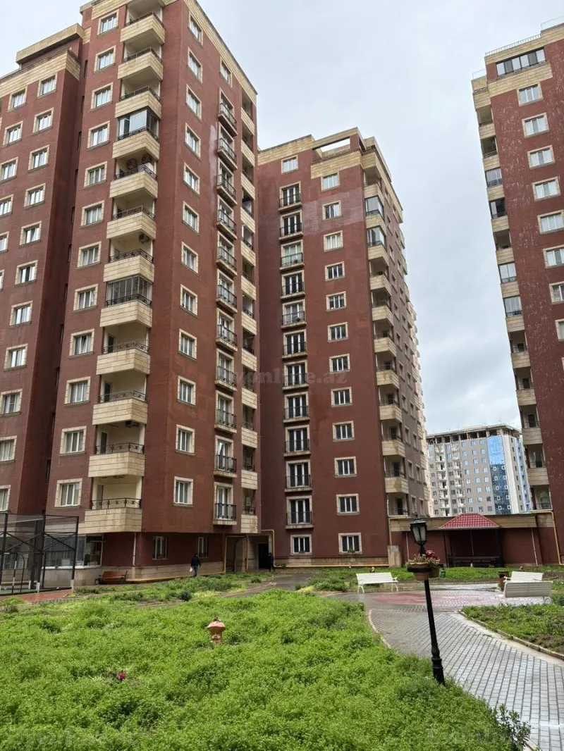 Satılır 3 otaqlı Mənzil Yeni tikili 127 m² Nəsimi r. - şəkil 2