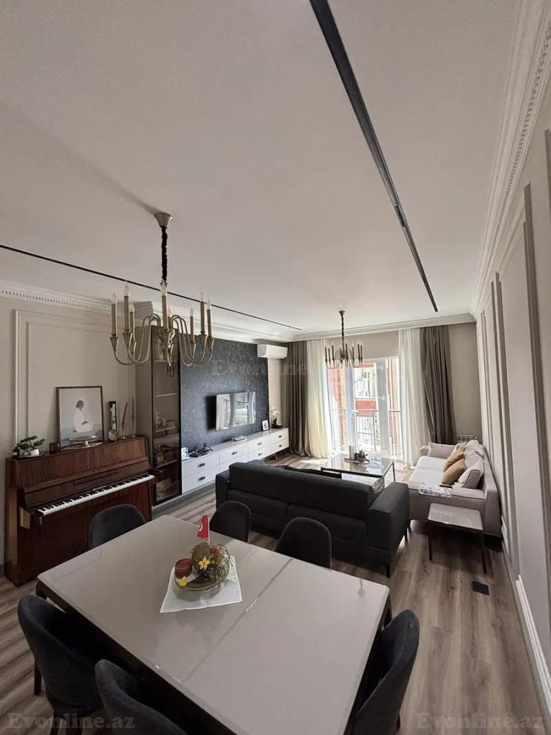 Satılır 3 otaqlı Mənzil Yeni tikili 127 m² Nəsimi r. - şəkil 9