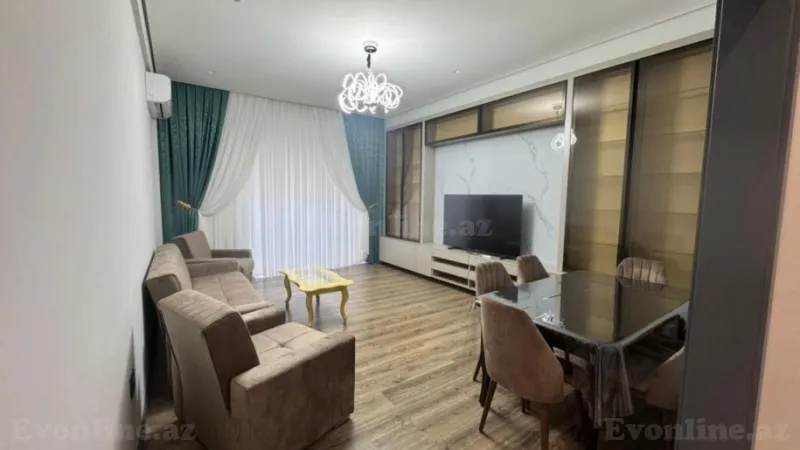 Kirayə verilir 2 otaqlı Mənzil Yeni tikili 100 m² Xətai r. - şəkil 12