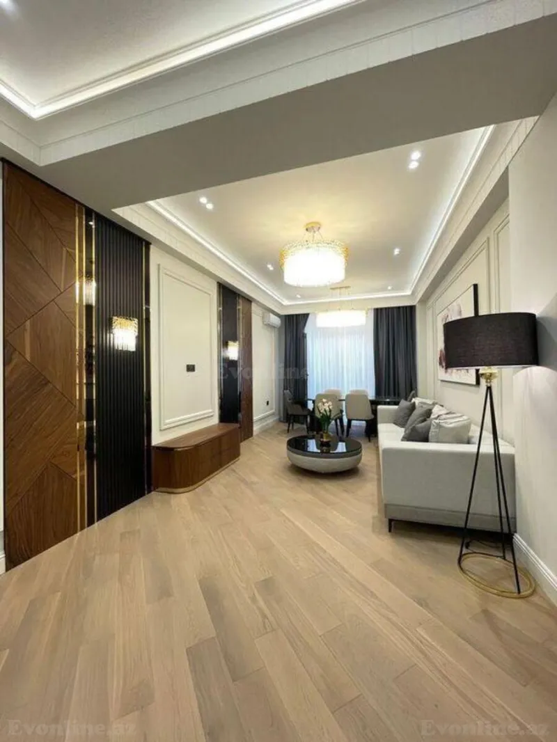 Satılır 4 otaqlı Mənzil Yeni tikili 160 m² Elmlər Akademiyası m. - şəkil 2