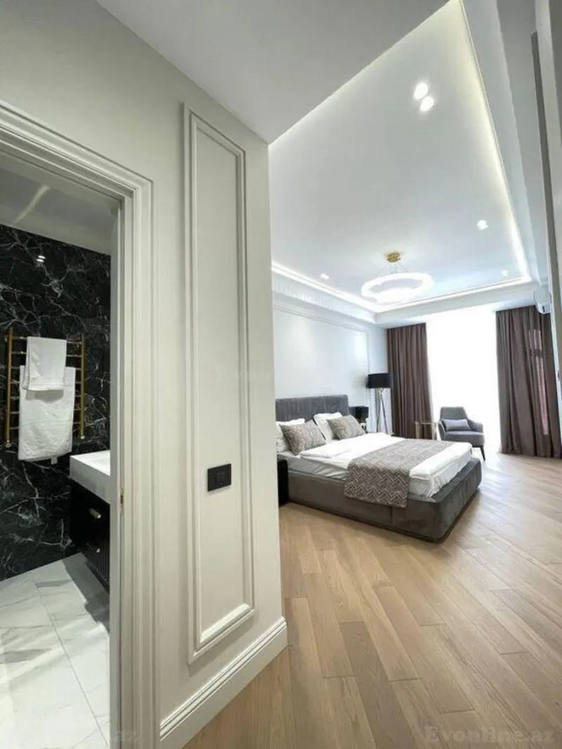 Satılır 4 otaqlı Mənzil Yeni tikili 160 m² Elmlər Akademiyası m. - şəkil 9
