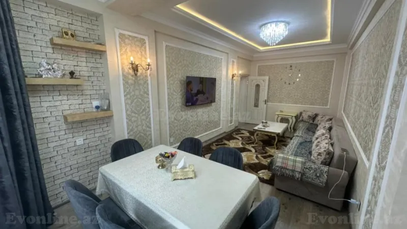 Satılır 3 otaqlı Mənzil Yeni tikili 95 m² Həzi Aslanov