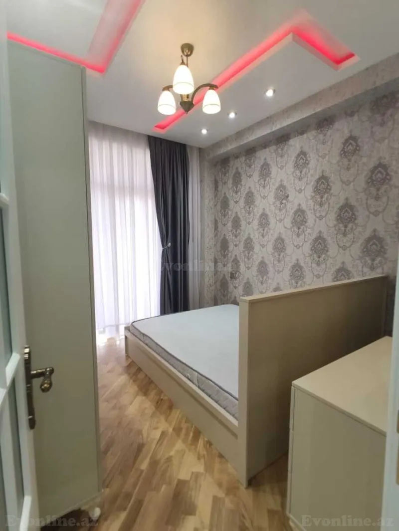 Kirayə verilir 2 otaqlı Mənzil Yeni tikili 45 m² Qara Qarayev m. - şəkil 6