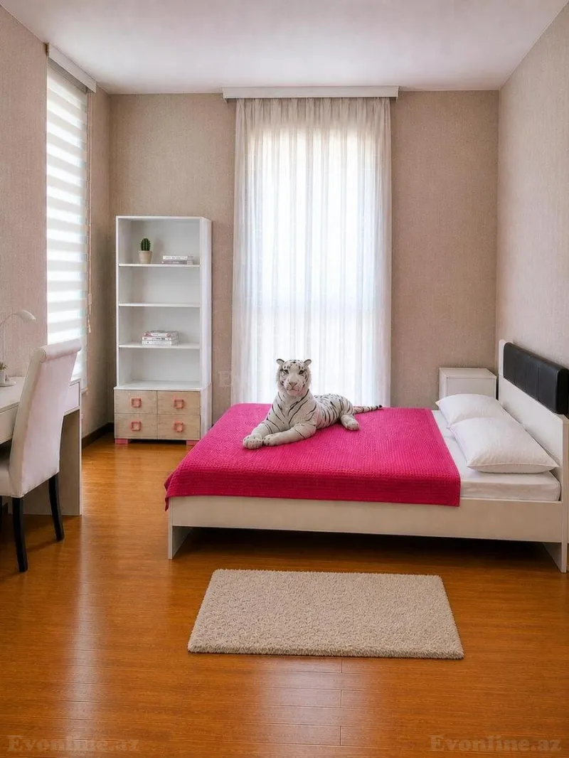 Kirayə verilir 4 otaqlı Mənzil Yeni tikili 200 m² Nəsimi r. - şəkil 8