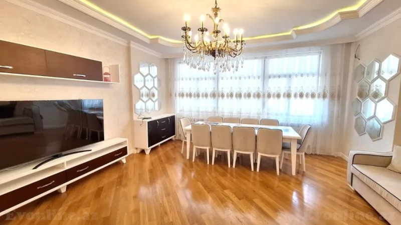 Kirayə verilir 4 otaqlı Mənzil Yeni tikili 170 m² Xətai m. - şəkil 2