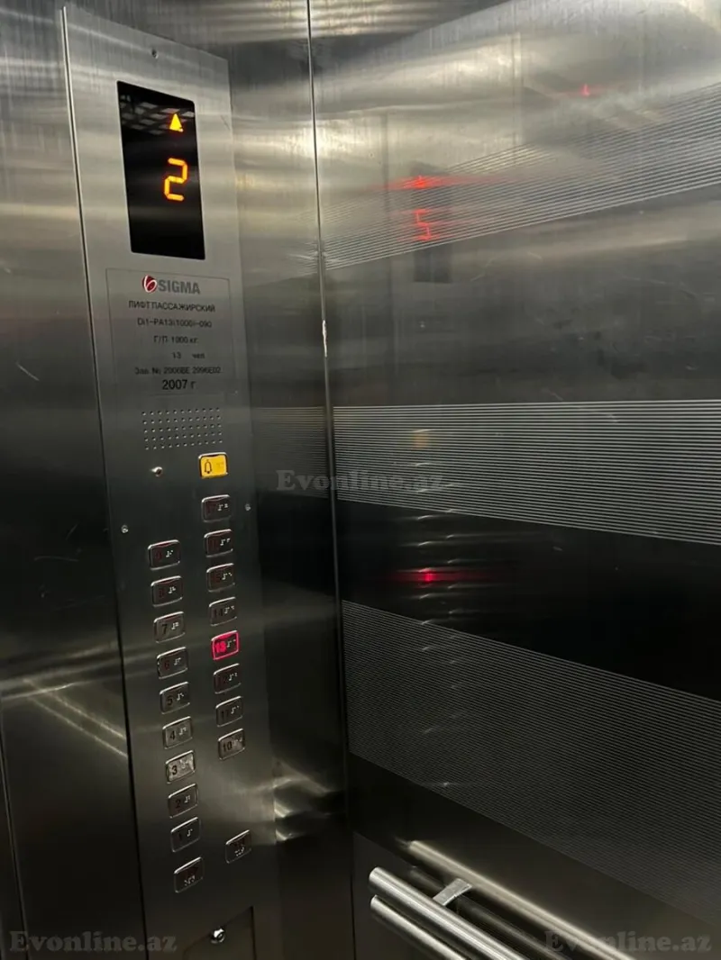 Kirayə verilir 2 otaqlı Mənzil Yeni tikili 100 m² Binəqədi r. - şəkil 11
