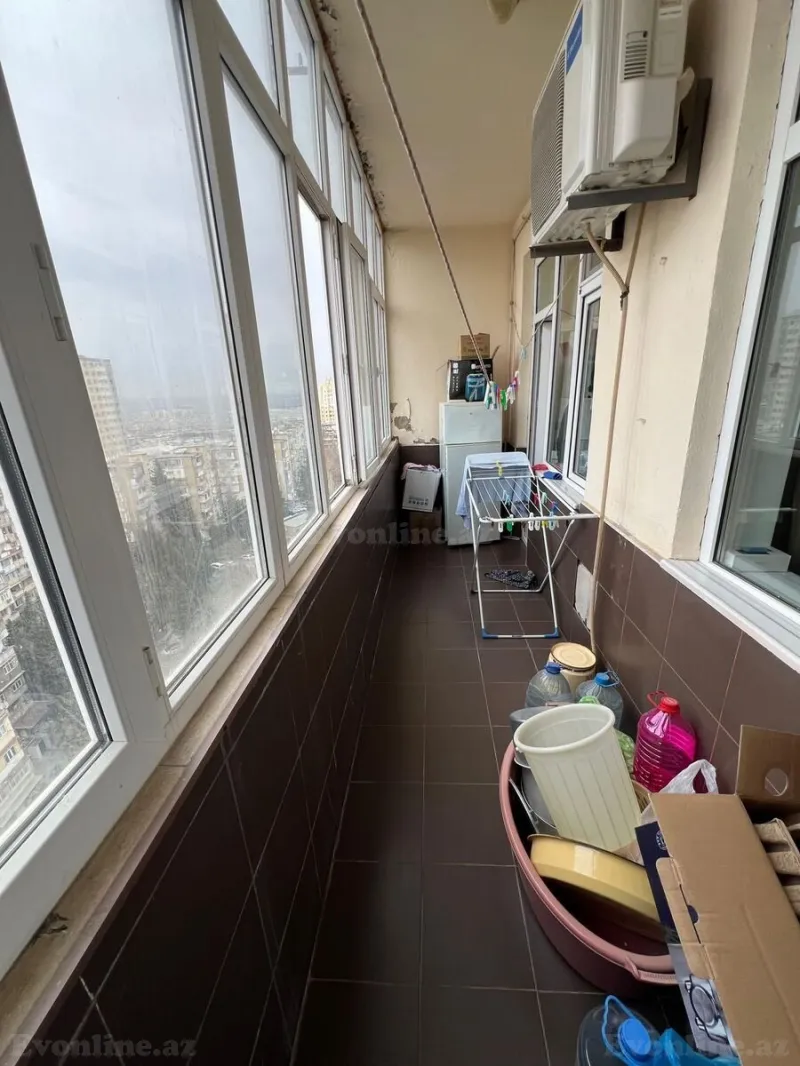 Kirayə verilir 2 otaqlı Mənzil Yeni tikili 100 m² Binəqədi r. - şəkil 13