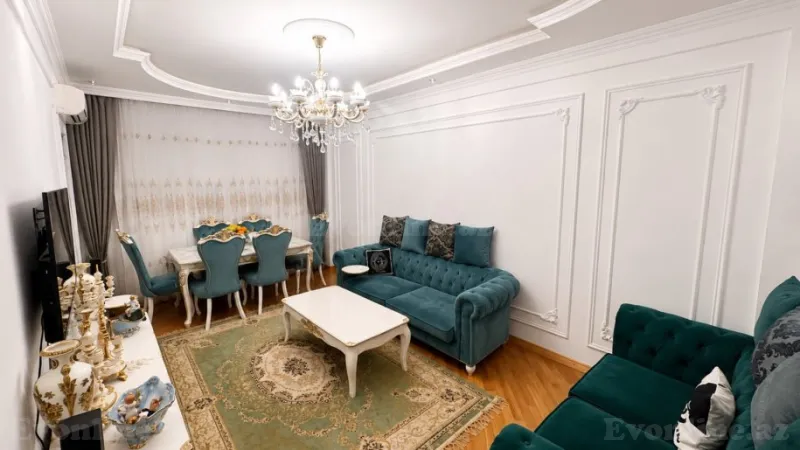 Satılır 2 otaqlı Mənzil Yeni tikili 55 m² Memar Əcəmi m. - şəkil 2