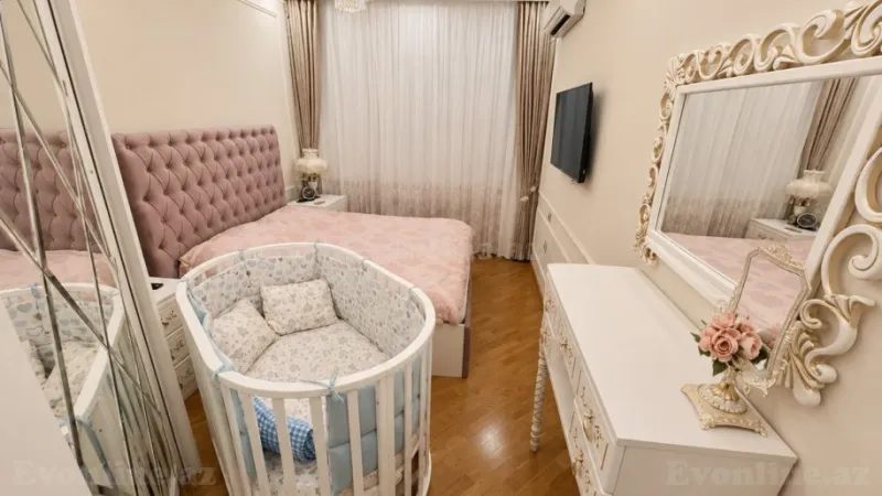 Satılır 2 otaqlı Mənzil Yeni tikili 55 m² Memar Əcəmi m. - şəkil 3