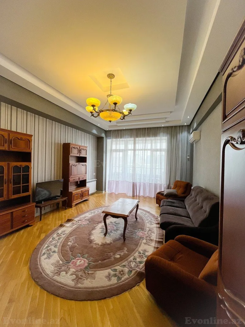 Kirayə verilir 3 otaqlı Mənzil Yeni tikili 125 m² Nizami m. - şəkil 4