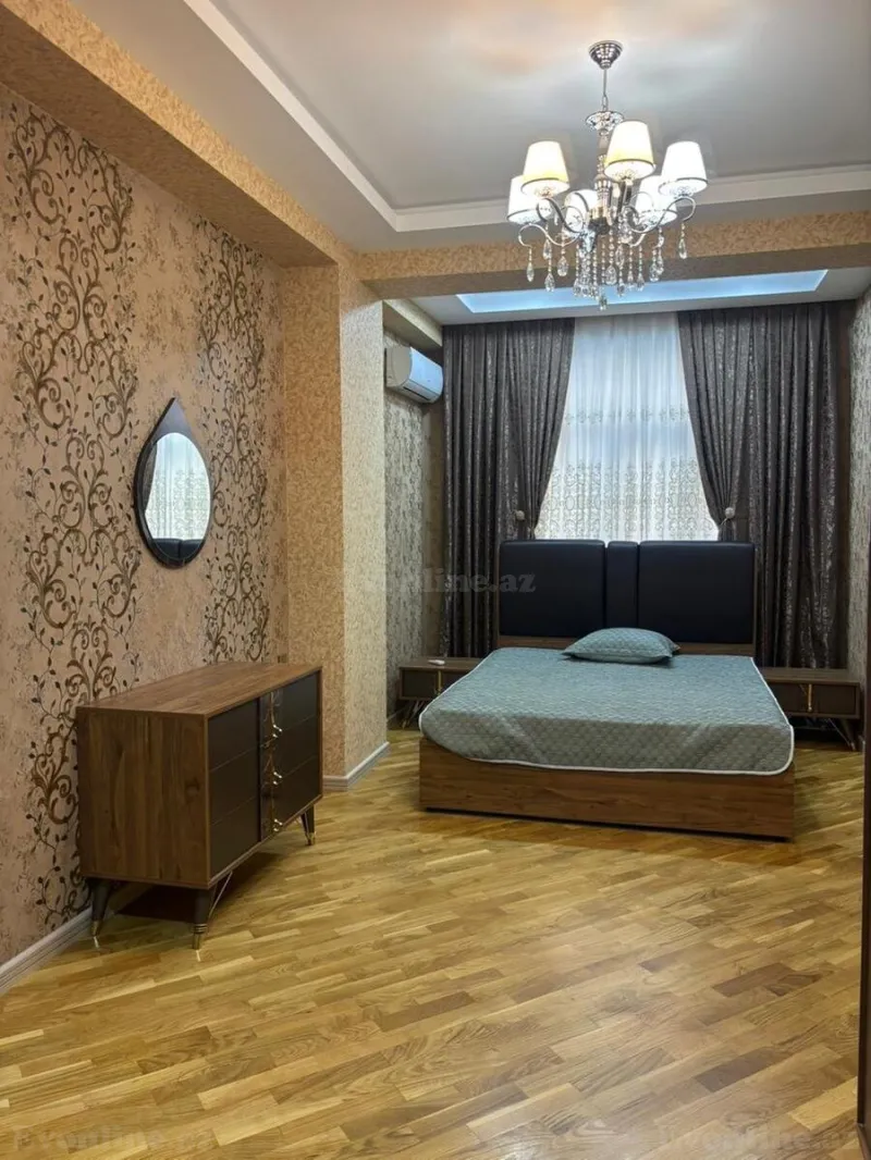 Kirayə verilir 3 otaqlı Mənzil Yeni tikili 126 m² Nəsimi r. - şəkil 12