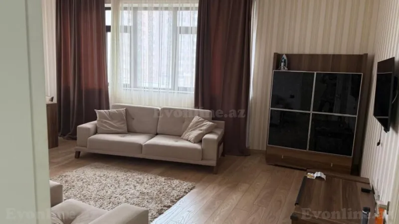Kirayə verilir 3 otaqlı Mənzil Yeni tikili 105 m² Nəsimi r. - şəkil 2