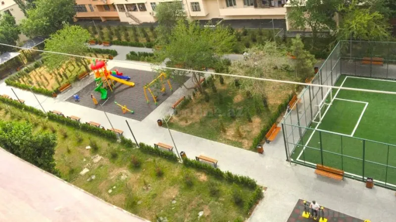 Satılır 4 otaqlı Mənzil Köhnə tikili 110 m² Neftçilər m. - şəkil 16