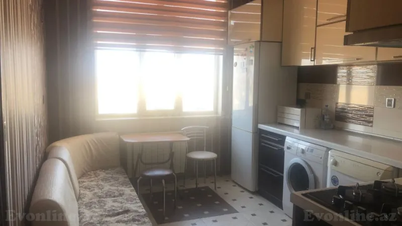 Kirayə verilir 2 otaqlı Mənzil Yeni tikili 76 m² Qara Qarayev m. - şəkil 2