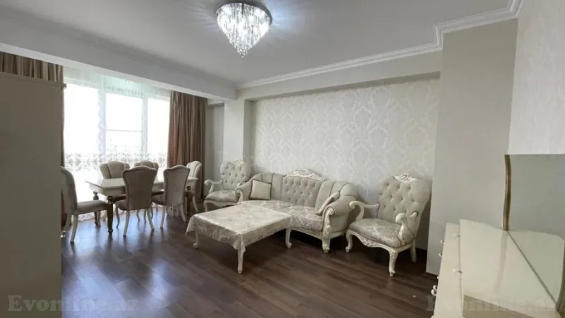 Kirayə verilir 2 otaqlı Mənzil Yeni tikili 80 m² İnşaatçılar m.