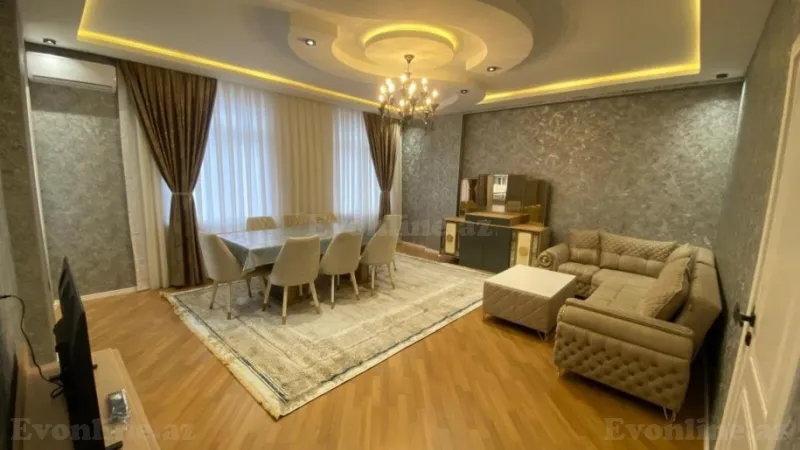 Kirayə verilir 3 otaqlı Mənzil Yeni tikili 150 m² Nəsimi r.