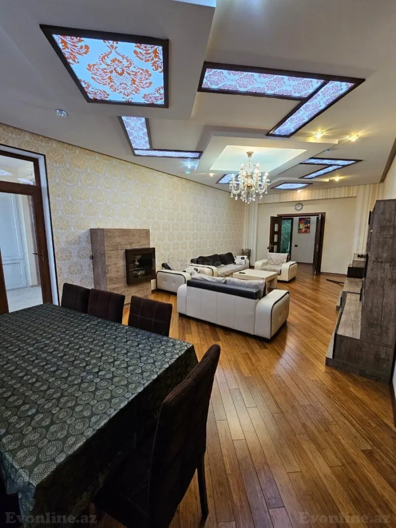 Satılır 4 otaqlı Mənzil Yeni tikili 200 m² Elmlər Akademiyası m. - şəkil 2