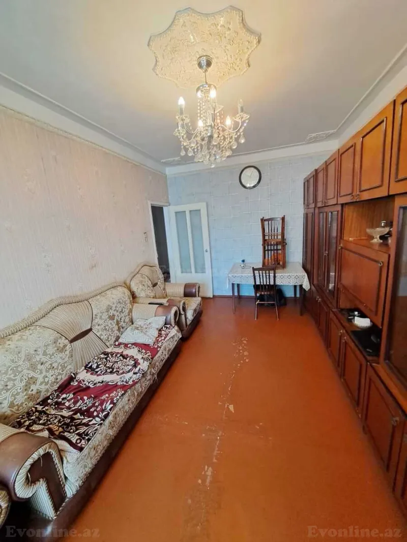 Satılır 2 otaqlı Mənzil Köhnə tikili 60 m² Həzi Aslanov - şəkil 2