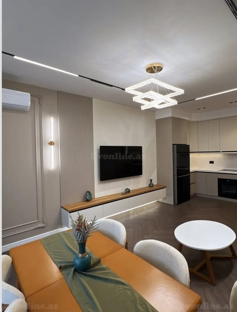 Satılır 3 otaqlı Mənzil Yeni tikili 95 m² Elmlər Akademiyası m. - şəkil 2