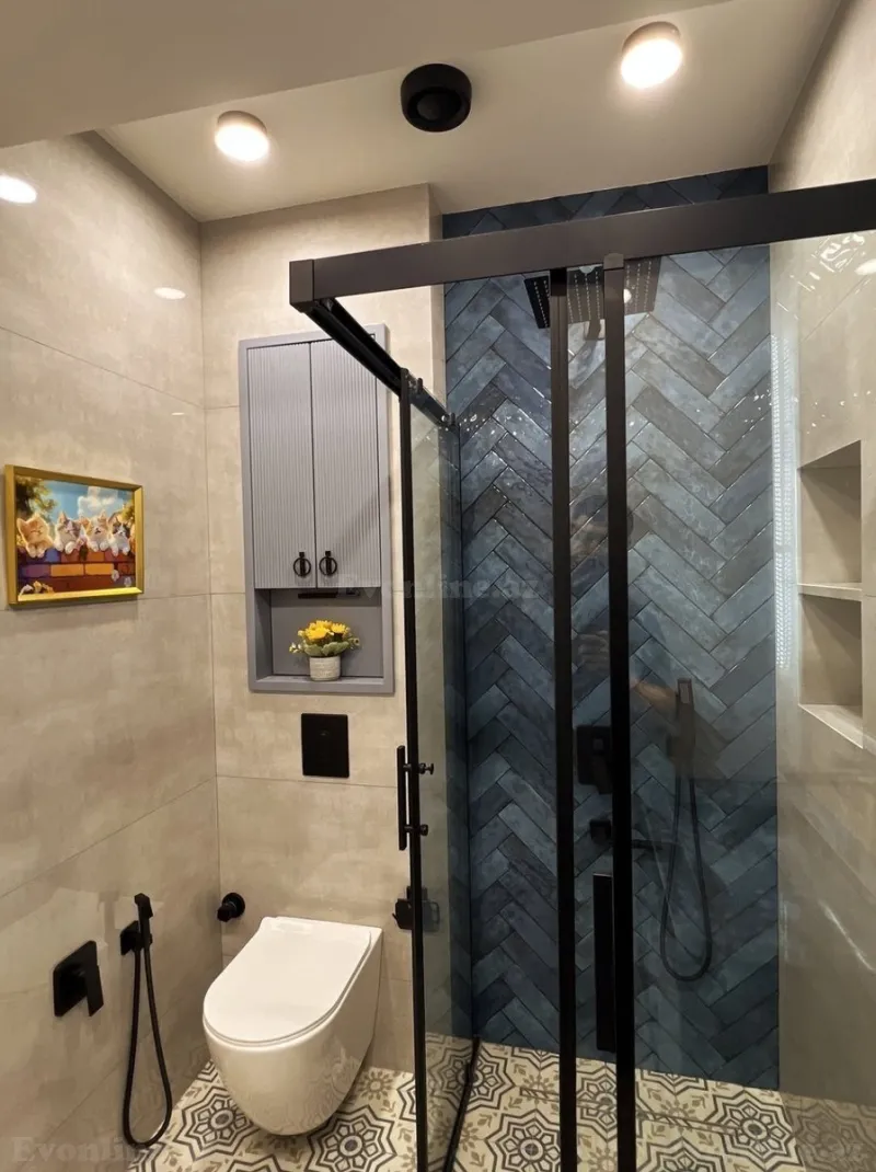 Satılır 3 otaqlı Mənzil Yeni tikili 95 m² Elmlər Akademiyası m. - şəkil 11