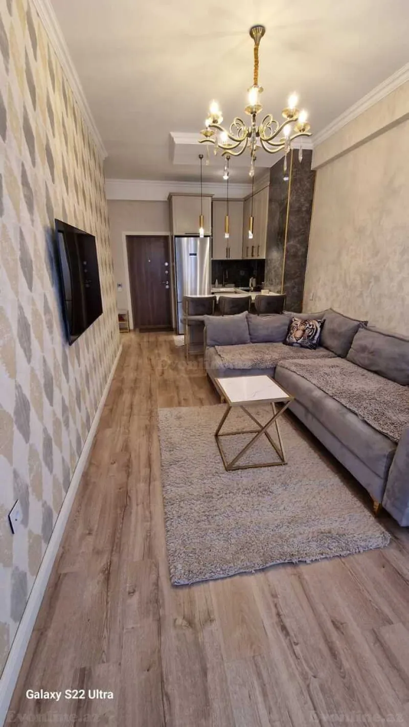 Kirayə verilir 2 otaqlı Mənzil Yeni tikili 60 m² Gənclik m. - şəkil 2
