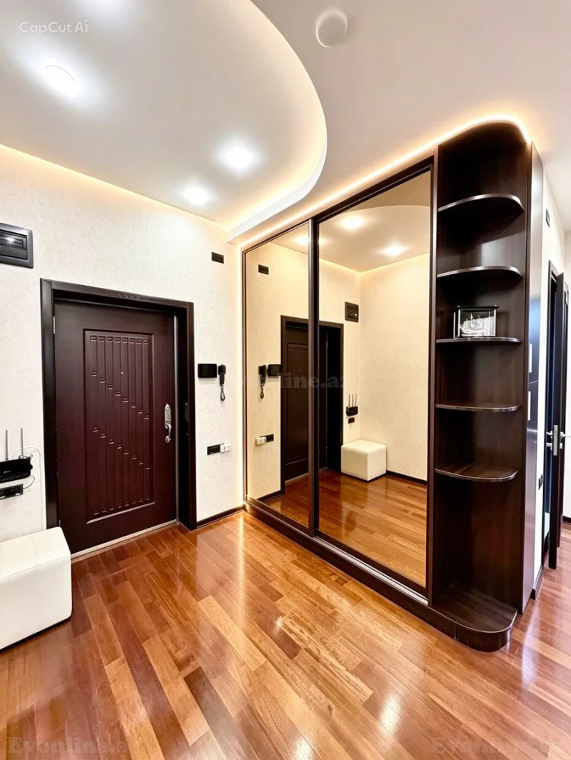 Kirayə verilir 3 otaqlı Mənzil Yeni tikili 110 m² Nəsimi r. - şəkil 2