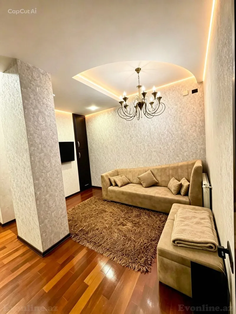 Kirayə verilir 3 otaqlı Mənzil Yeni tikili 110 m² Nəsimi r. - şəkil 4