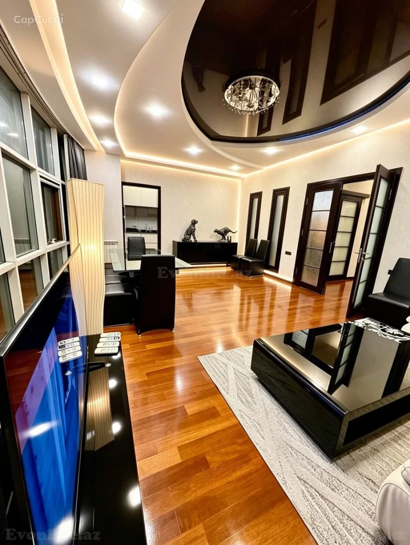 Kirayə verilir 3 otaqlı Mənzil Yeni tikili 110 m² Nəsimi r. - şəkil 6
