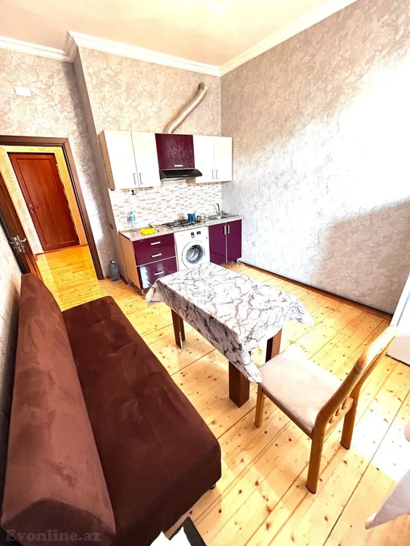 Kirayə verilir 2 otaqlı Mənzil Yeni tikili 90 m² Nəsimi r. - şəkil 7