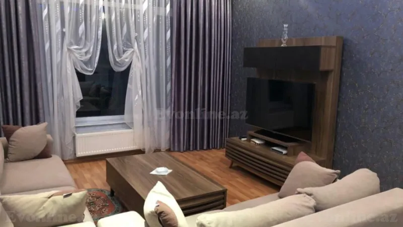 Kirayə verilir 3 otaqlı Mənzil Yeni tikili 110 m² Nəsimi r. - şəkil 6