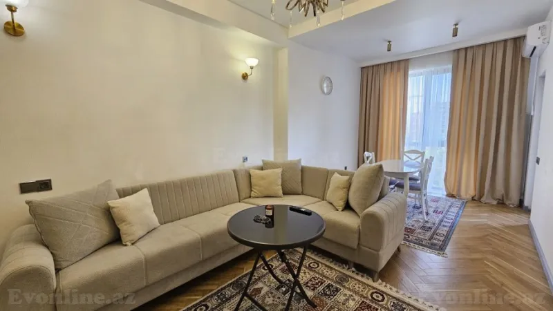 Kirayə verilir 2 otaqlı Mənzil Yeni tikili 65 m² Nizami m. - şəkil 2