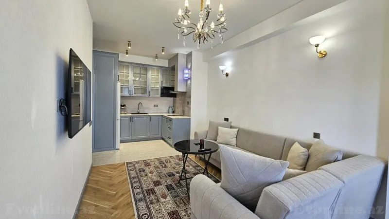 Kirayə verilir 2 otaqlı Mənzil Yeni tikili 65 m² Nizami m. - şəkil 5