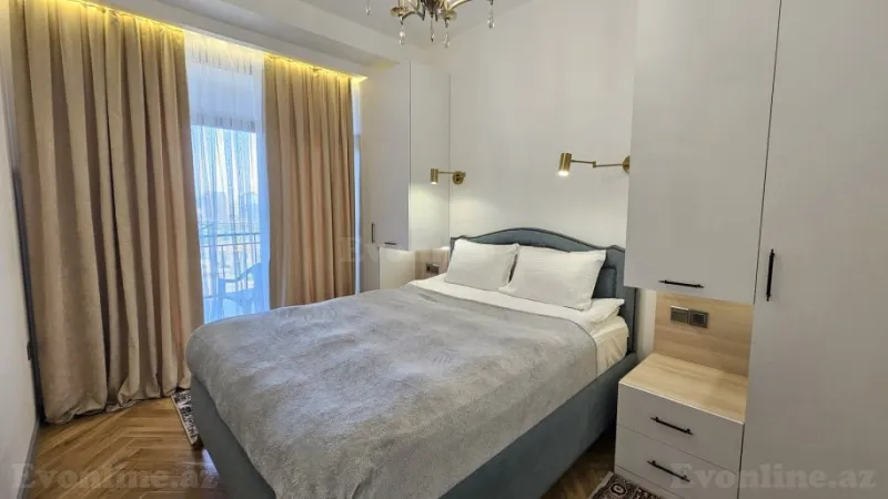 Kirayə verilir 2 otaqlı Mənzil Yeni tikili 65 m² Nizami m. - şəkil 9